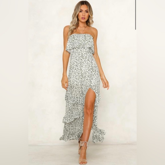 Hello Molly Dresses & Skirts - Hello Molly Carnaby Maxi Dress White Size XS